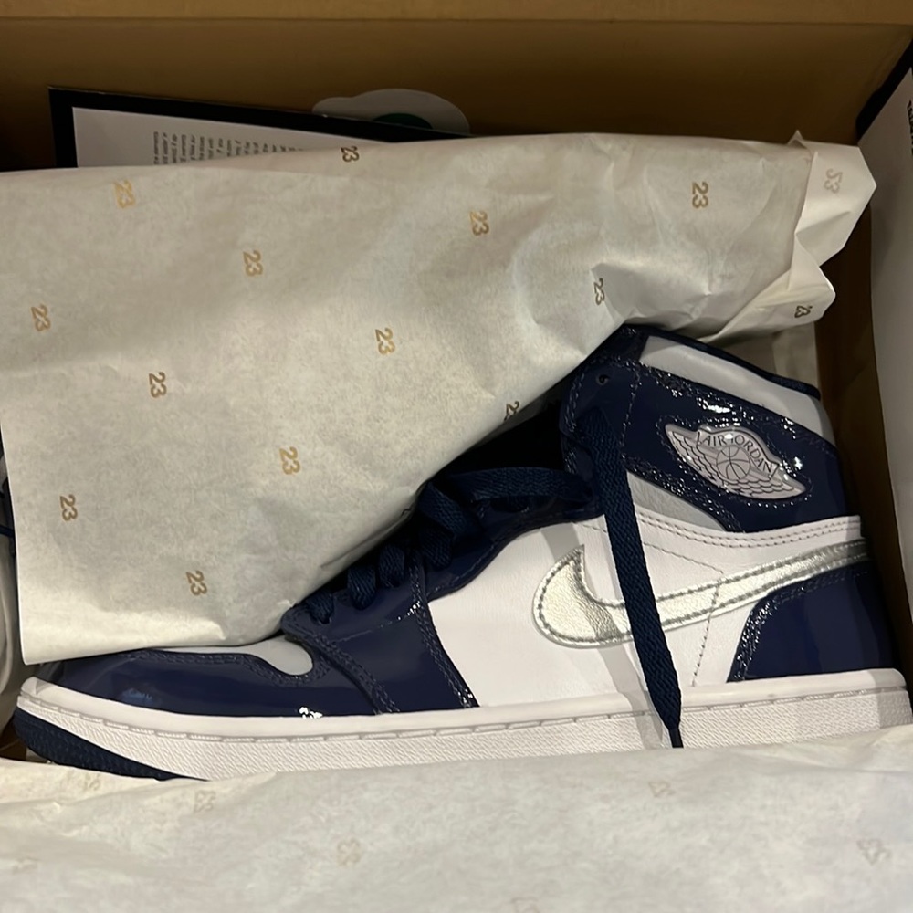 Brand new authentic Nike Air Force 1 retro Gold shoes